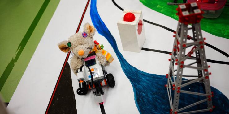 Roboter Jam im Finale